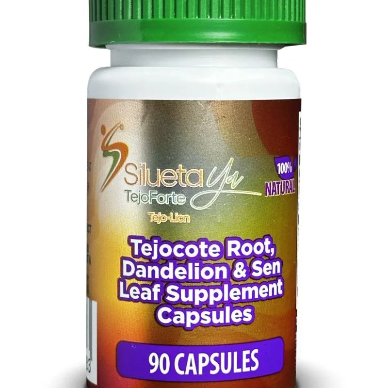 Tejo-Lion – Cápsulas de Ráiz de Tejocote + Hojas de Sen + Diente de León